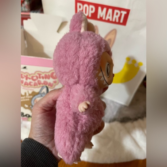 Pop Mart NEW Opened Box Labubu Exciting Macaron Lychee Berry (PINK) - Picture 7 of 7